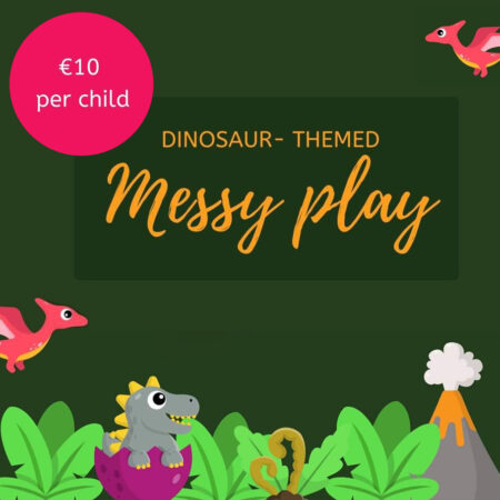 messy play Dinosaur